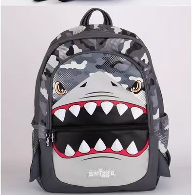 Australia smiggle bolsas escolares grandes estudiantes de primaria mochila para hombres y mujeres KT Steely sirena caricatura de gran capacidad
