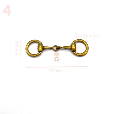 shoes Accessories parts chain Metal explosion-proof Slider Rhinestone Pendant Buckles decorate Removable Pendant