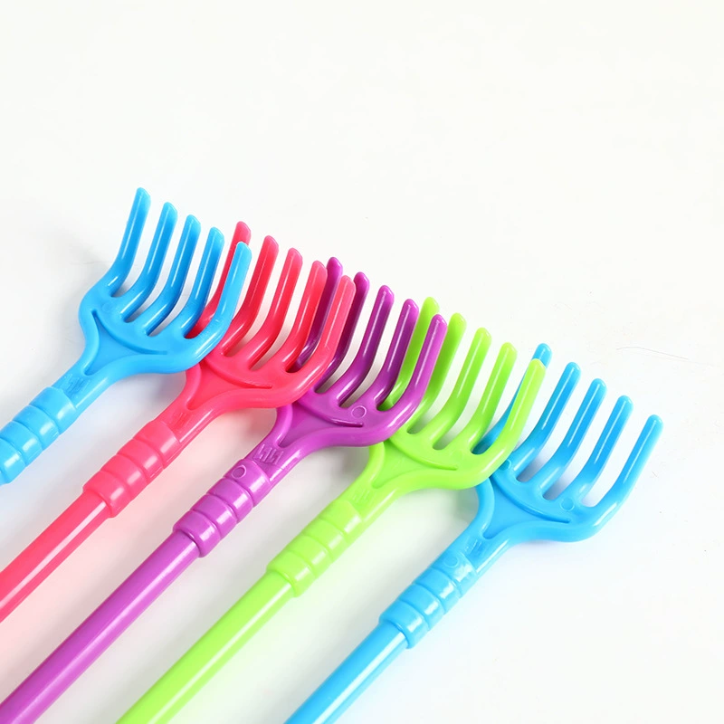 Dopamine Colored Itch Scratching Multifunctional Plastic Back Scratching Itch Itch Scratching Back Scratching Old Man Ready Stock