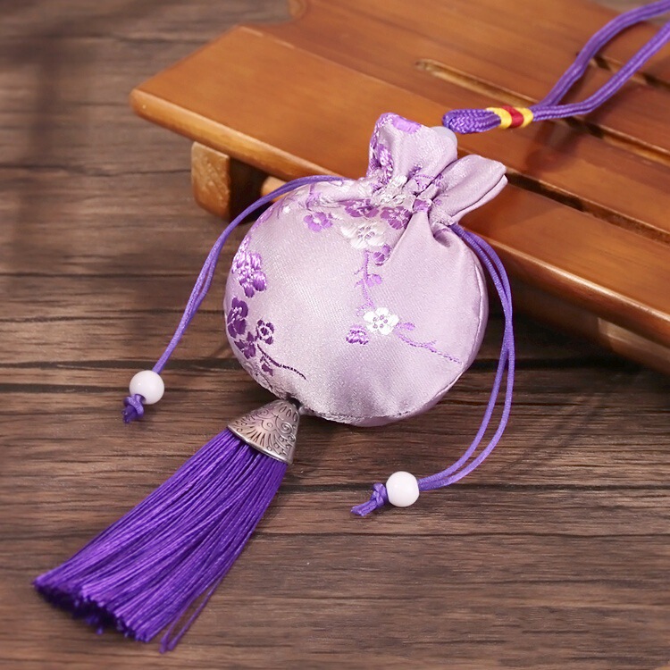 端午節サシェ、ヨモギラベンダーサシェ、空袋、刺繍入りカーペンダント、漢服サシェ、胎児ヘアバッグ|undefined