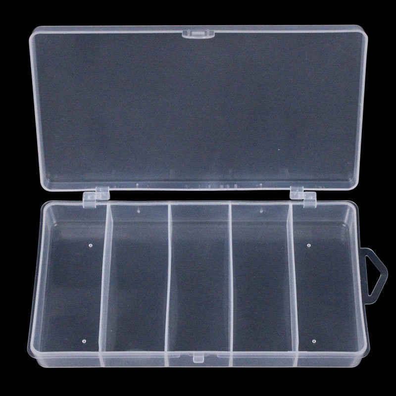 Caja de cebo para señuelos, caja de doble/una sola capa, caja de herramientas, caja de equipo de pesca, caja de almacenamiento de accesorios para cebo, organizador multicompartimento para almacenamiento de equipo de pesca