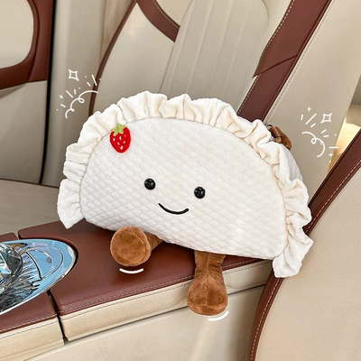 Hanging Bag Cute Plush Car – Car tissue box/set