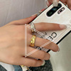 Advanced jewelry, accessory, fashionable universal ring, Korean style, high-quality style, internet celebrity