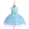 Children's flower girl dress, European style, special occasion clothing