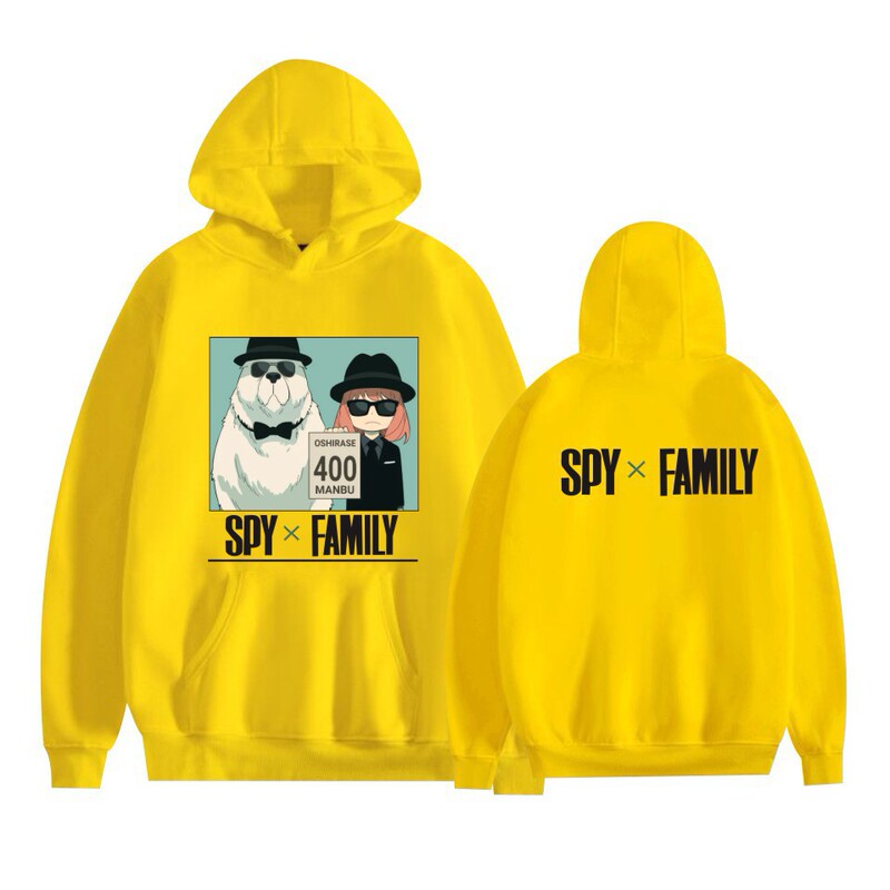 Spy Play House Aniya Creative Fun New Couple Pullover Sweatshirt Plus Velvet Hoodie Hoodie Foreign Trade