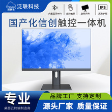 泛联信创一体机电脑军企教育云终端PC兆芯U6780A触控国产化一体机