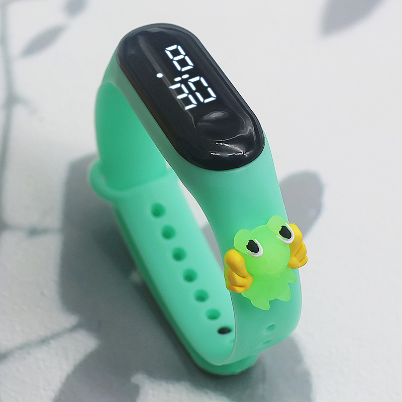 Nuevo reloj de muñeca de dibujos animados M3LED creativo tabla de regalo para niños estudiantes natación reloj impermeable sólo para ver el tiempo