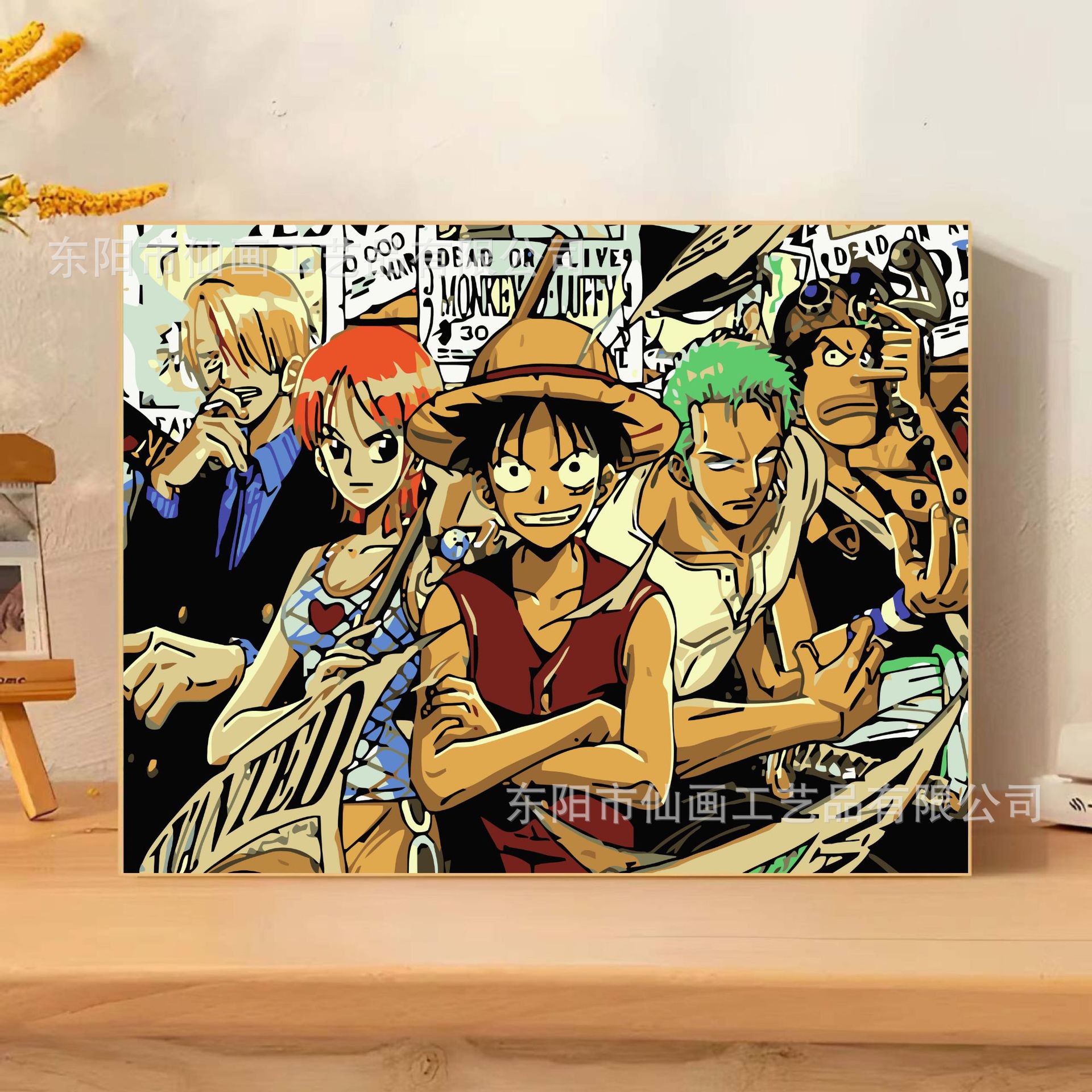 Pintura digital a óleo DIY lápiz pequeño nuevo dibujo animado pintura decorativa colorida a mano mercado nocturno puesto de comercio electrónico mayorista