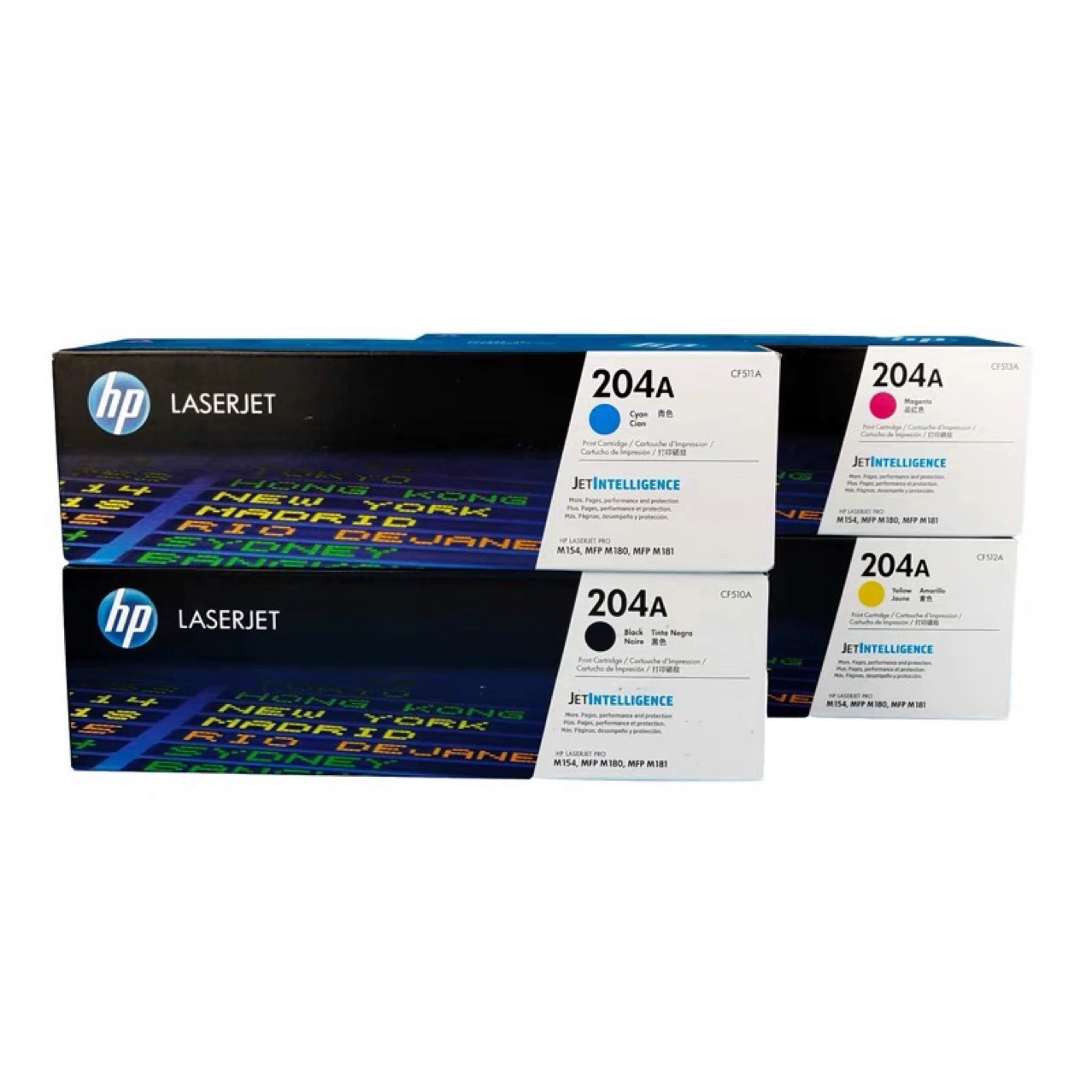 Оригинальный тонер-картридж HP CF510a hp204A тонер-картридж M154A 154NW M180n M181fw тонер-картридж