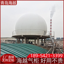 海越400立方重庆市造纸厂污水处理独立干式沼气稳压柜储气柜耐压