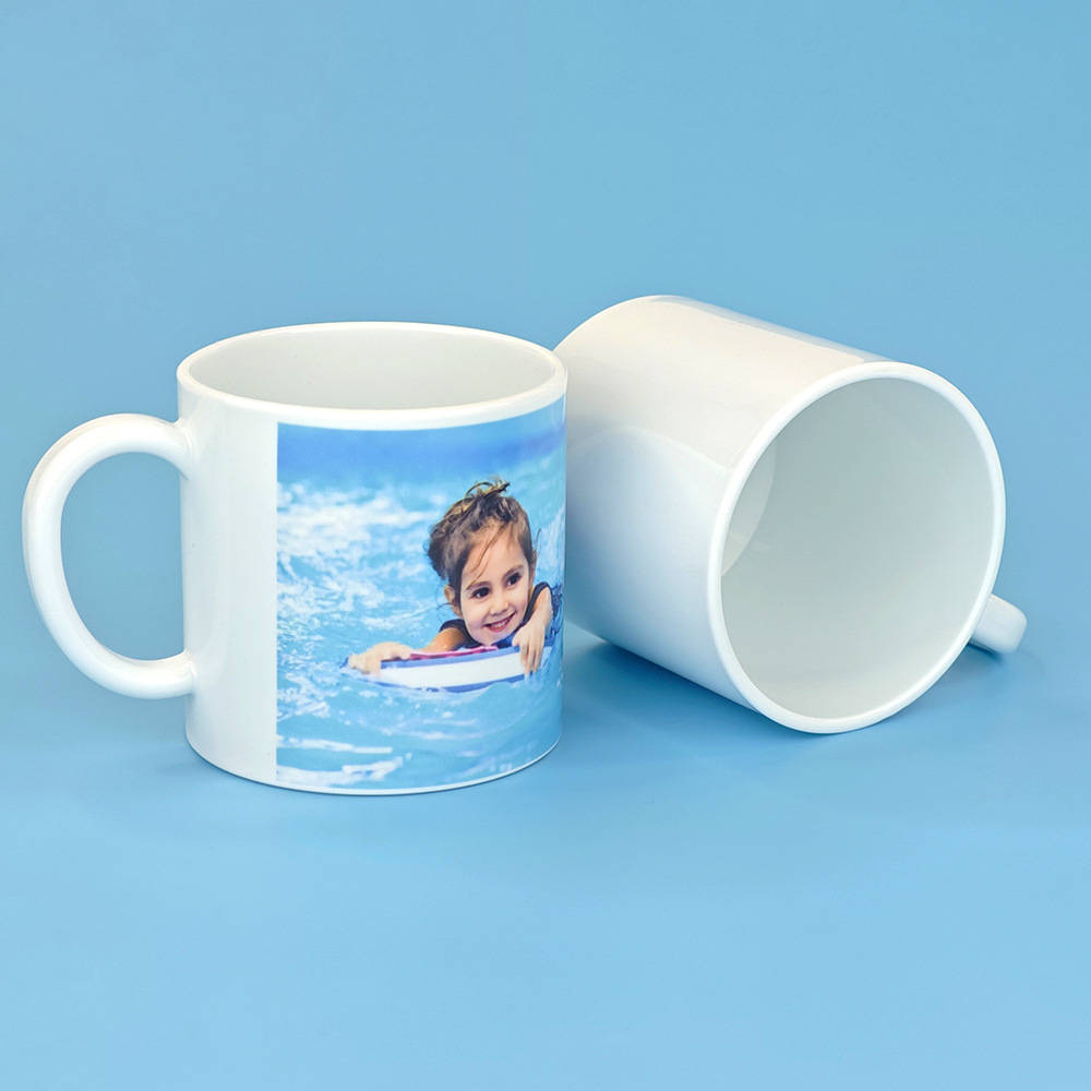 Nuevo producto Taza de café de sublimación Personalidad Creativo en blanco Material DLY al por mayor