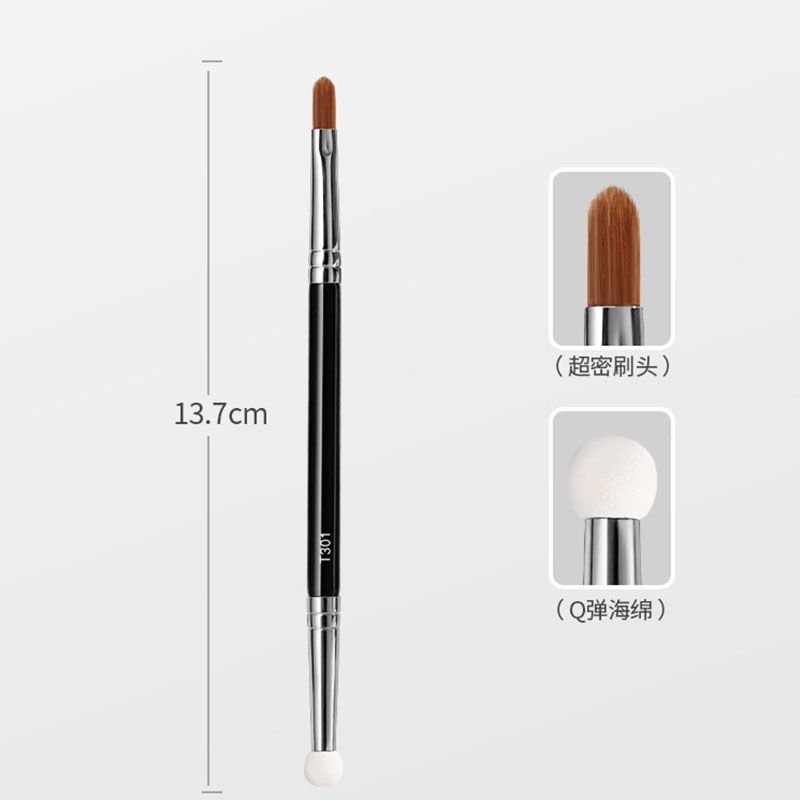 270カバーブラシ毛先生と同じt 301ダブルヘッドカバーブラシ102 101ブレードアイライナーブラシ美化粧ツール|undefined
