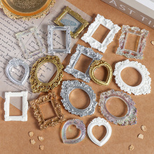 仿真复古相框巴洛克天使奶油胶diy手机壳冰箱贴发饰品树脂小配件