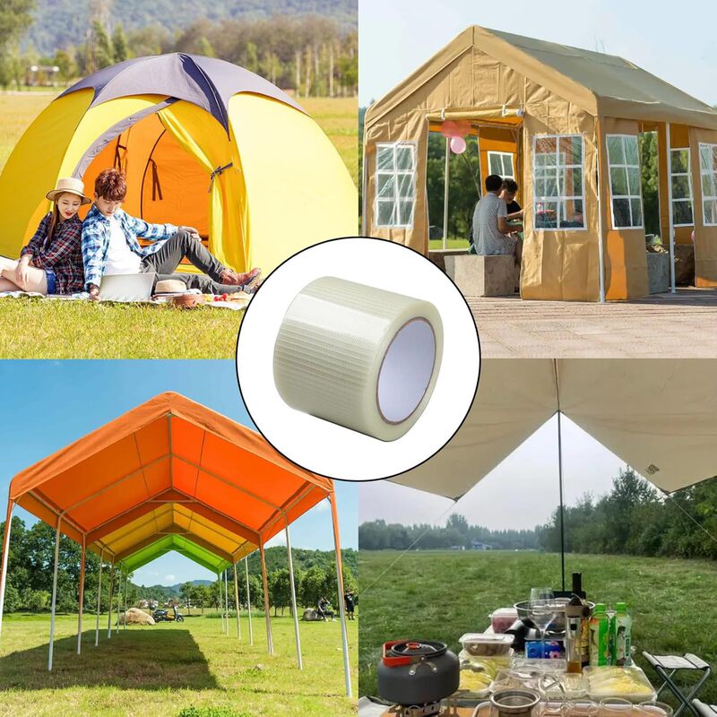 Outdoor Camping Tent Sunshade Awning Tent Tarpaulin Boat Cover Awning Repair Tape Waterproof Tape