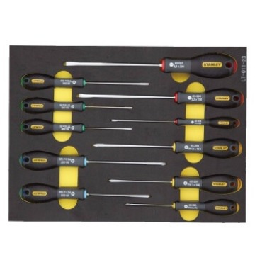 스탠리 11종 세트 3색 손잡이 드라이버 공구 홀더 LT-011-23