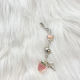Ins Sweet Small Strawberry Cross Mang Star Love Mobile Phone Chain Japanese Girl Heart Car Bag Goo Ben Hanging Buckle