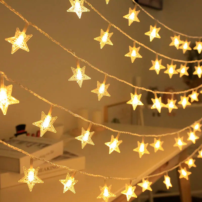 Led Star Lights, Atmosphere Lights, Camping Style Stall Lights, Street Stall Lights, String Lights, Christmas Outdoor Garden Lights with Decorative Lights Led Star Lights, Atmosphere Lights, Camping Style Stall Lights, Street Stall Lights, String Lights, Christmas Outdoor Garden Lights with Decorative Lights