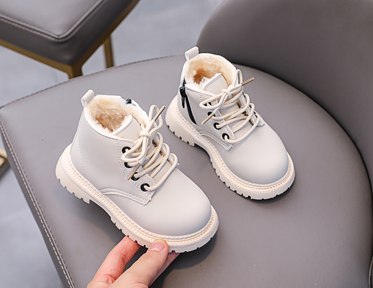 Bottines martin fourrées pour enfant chaussures hiver garçon_voghion.com