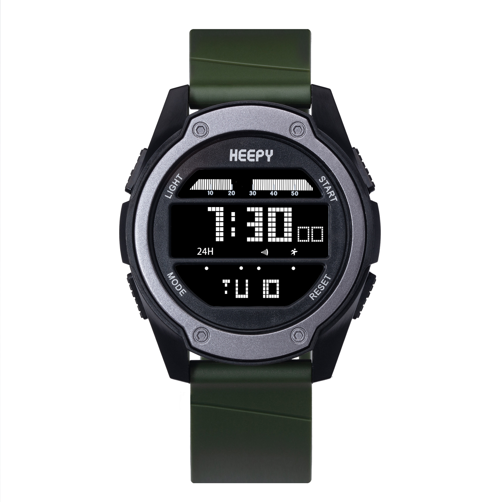 Venta caliente transfronteriza estudiante casual reloj electrónico pareja de moda simple luminoso impermeable reloj de alto grado para hombres y mujeres