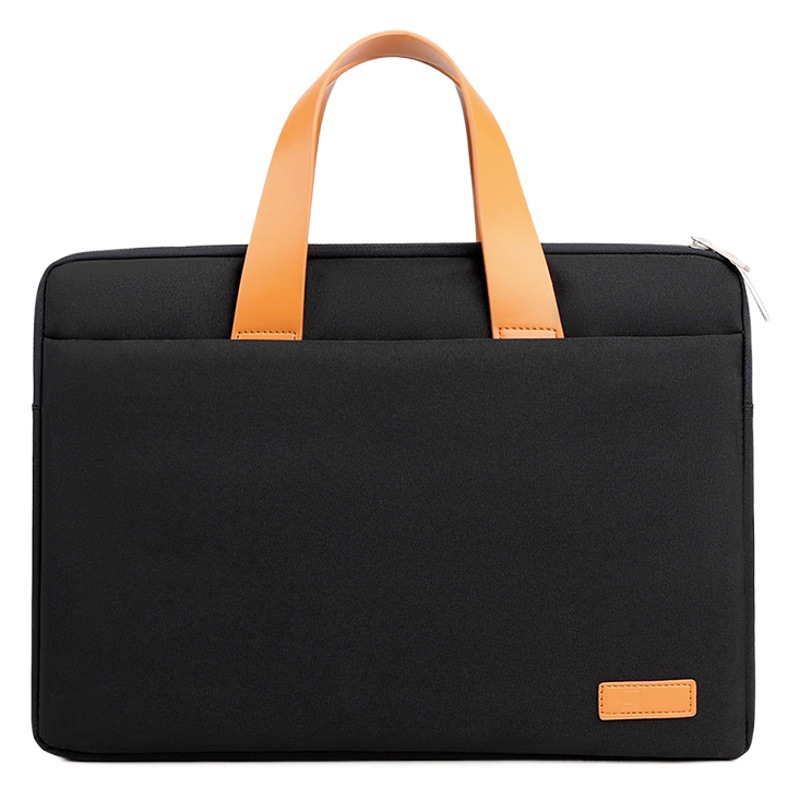 Bolso para portátil de negocios 2024 para hombres y mujeres, bolso de mano y bandolera, funda para computadora de 13/14/15 pulgadas