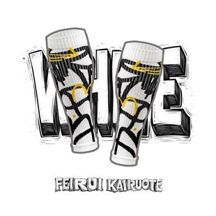 Leg Protection Trendy Men and Women Personalized Graffiti Street Skateboard Running Sports Pressure Calf Sleeves Custom Wholesale Dropshipping
