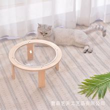 宠物用品创意猫咪安全感睡眠猫床猫爬架猫咪吊床木质太空舱猫窝