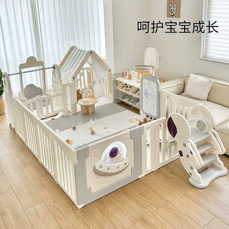 Children's fence for crawling, game mat