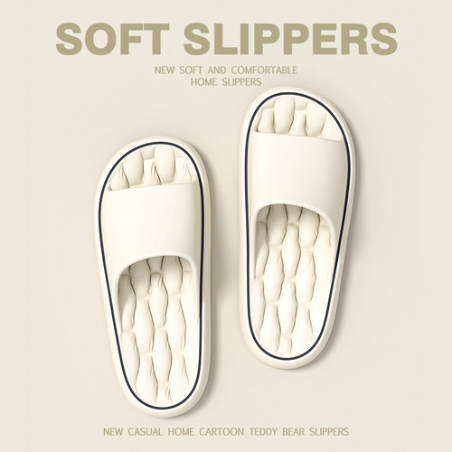 2026 New Couple Cooling Slippers for Home Bath and Shower, Men's Summer Outdoor Wear Non-Odor Flat Slippers Wholesale