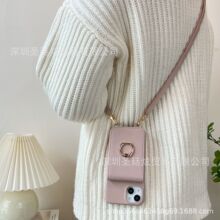 日本品牌工厂乐天 雅虎 亚马逊热卖产品 iPhone手机壳斜挎包镜子