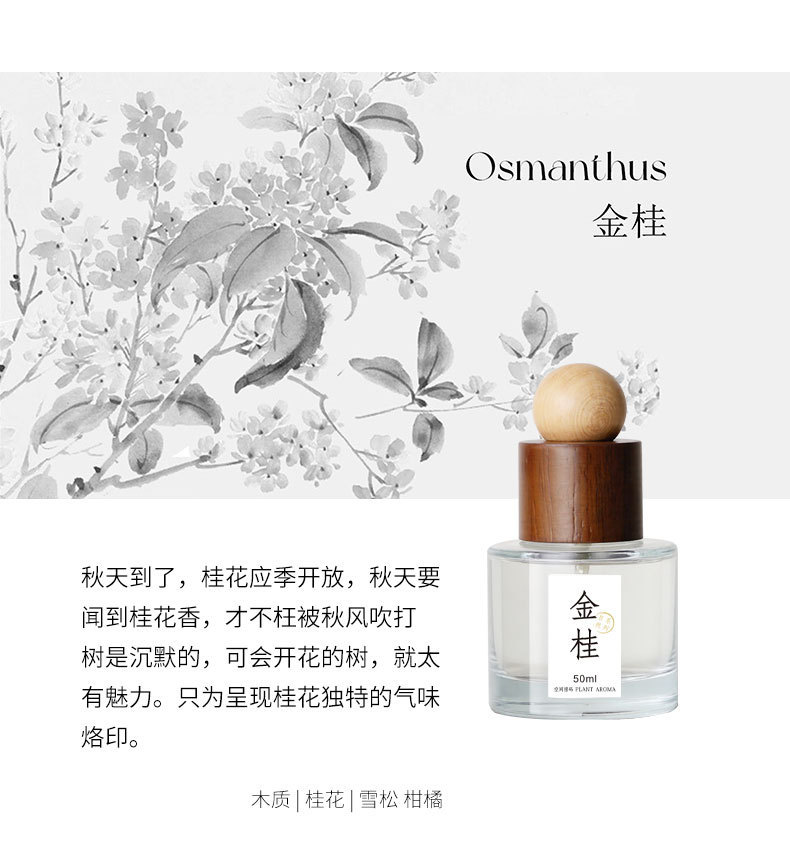 Car Aromatherapy Car Perfume Car New Chinese Style High-End Fragrance Long-Lasting Fragrance Diffuser Car Deodorization Available for Pregnant and Infant Use