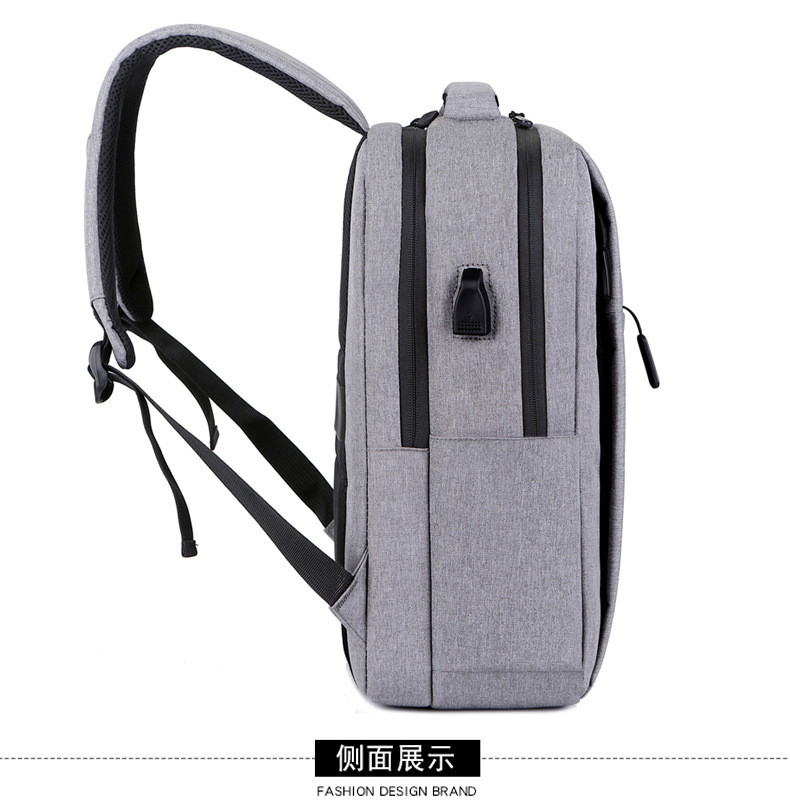 Multi-functional backpack, men's business commuting backpack, USB shoulder computer bag, large-capacity student campus schoolbag undefined