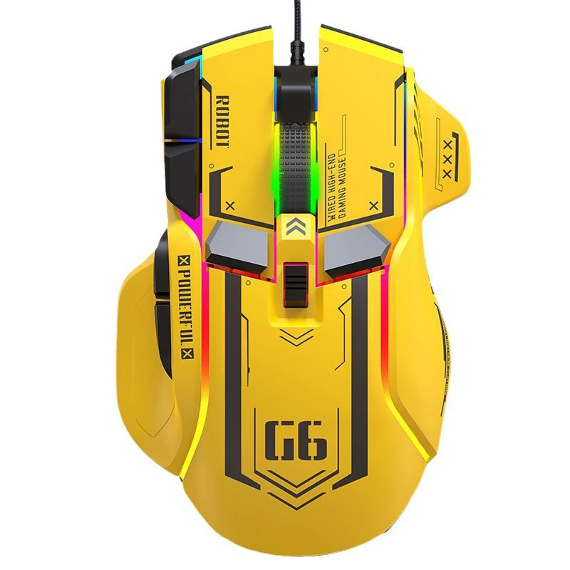 Mechanical gaming mouse, Bumblebee, laptop for programming