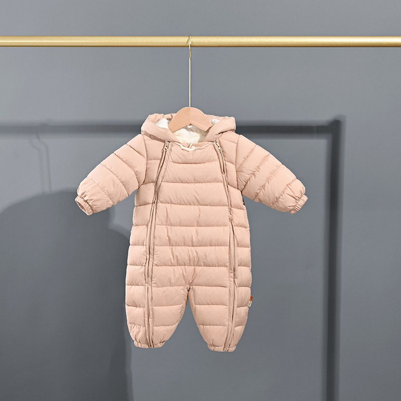 Invierno nuevo bebé abrazo ropa de escalada de invierno más terciero grueso har har