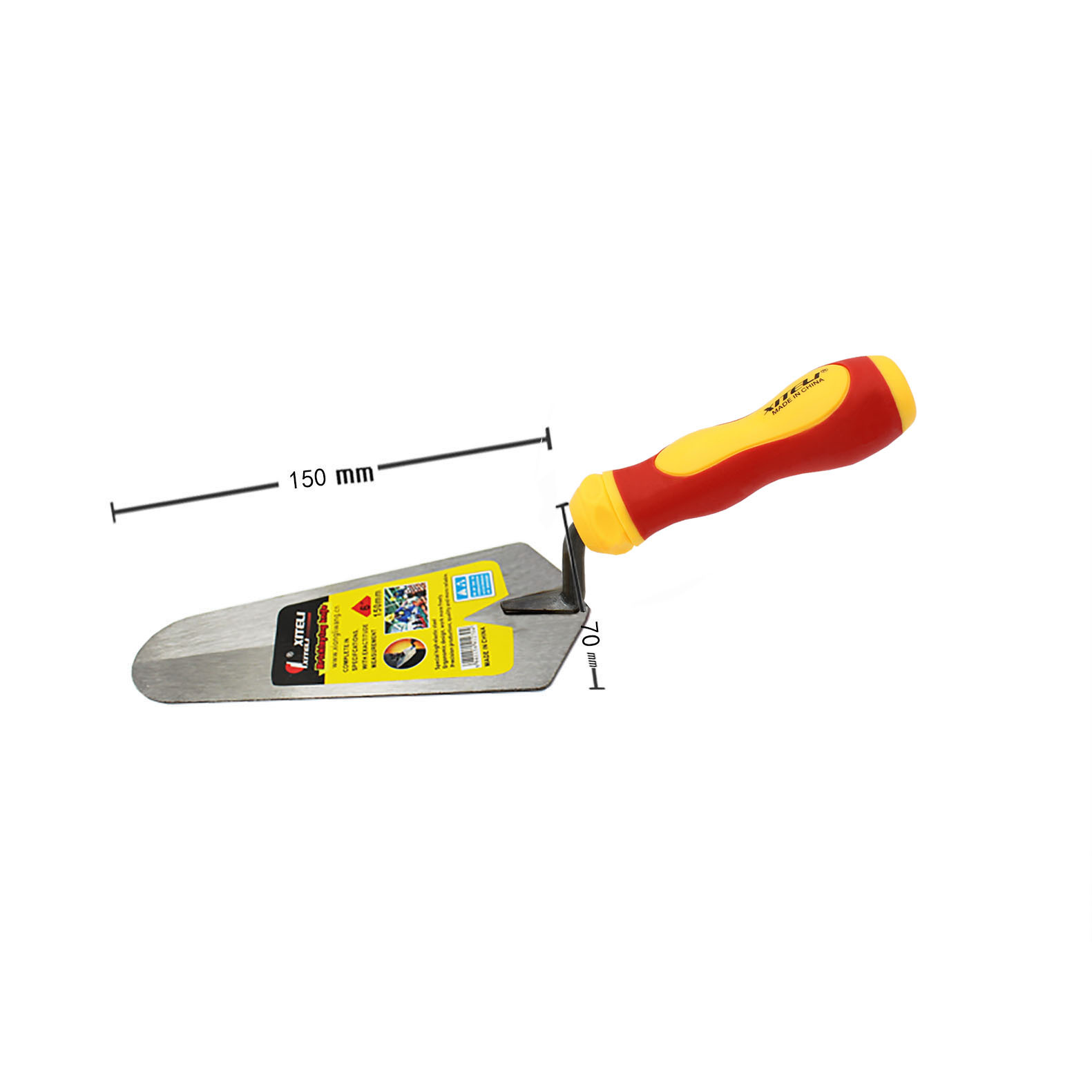 Venta directa de fábrica paleta de cabeza redonda azulejo cortador azulejo herramienta Oval paleta señaló cortador de ladrillo