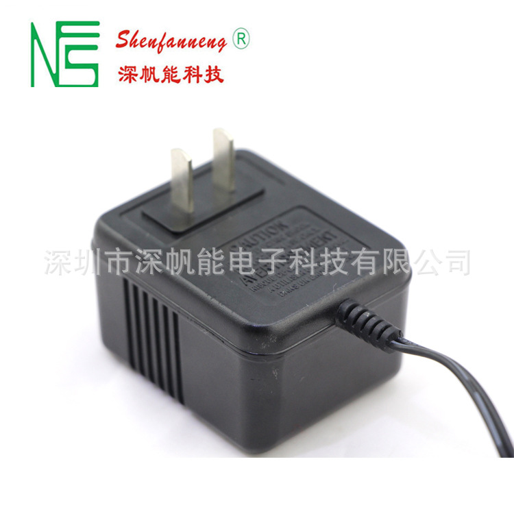 深圳厂家销售低频铁芯变压器  线性电源交流适配器AC9V 1A