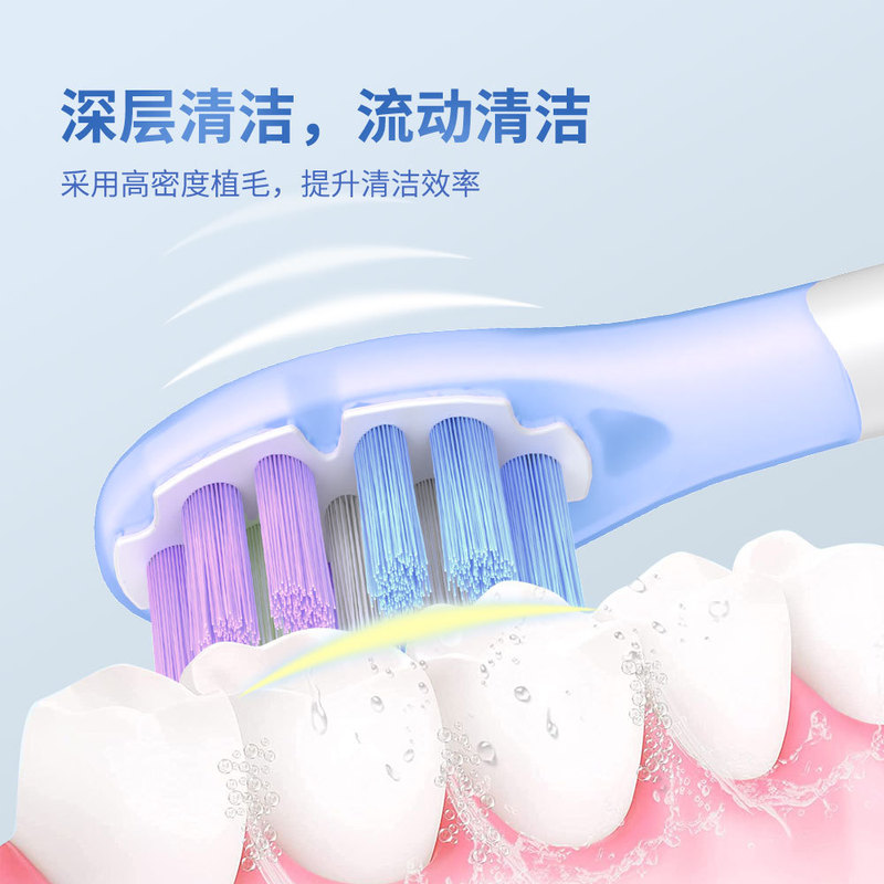 适配PHILIPS飞利浦牙刷头HX9912/HX9911/HX9996通用缓震款|undefined