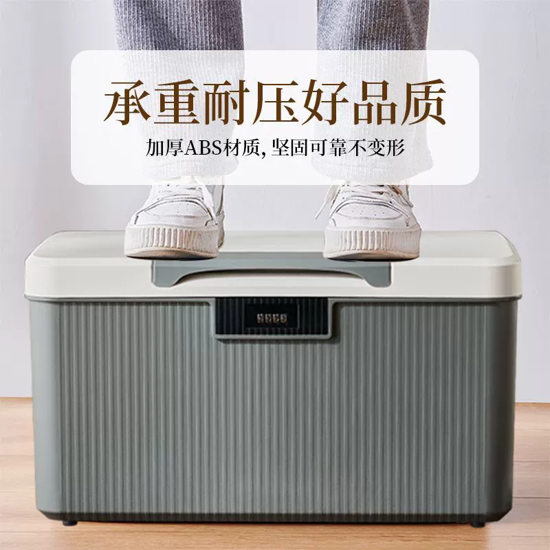 Capacious storage box for documents