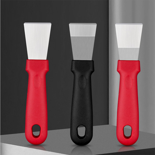 Kitchen spatula wholesale multifunctional stainless steel refrigerator range hood casing pot bottom cleaning knife small shovel cleaning tool