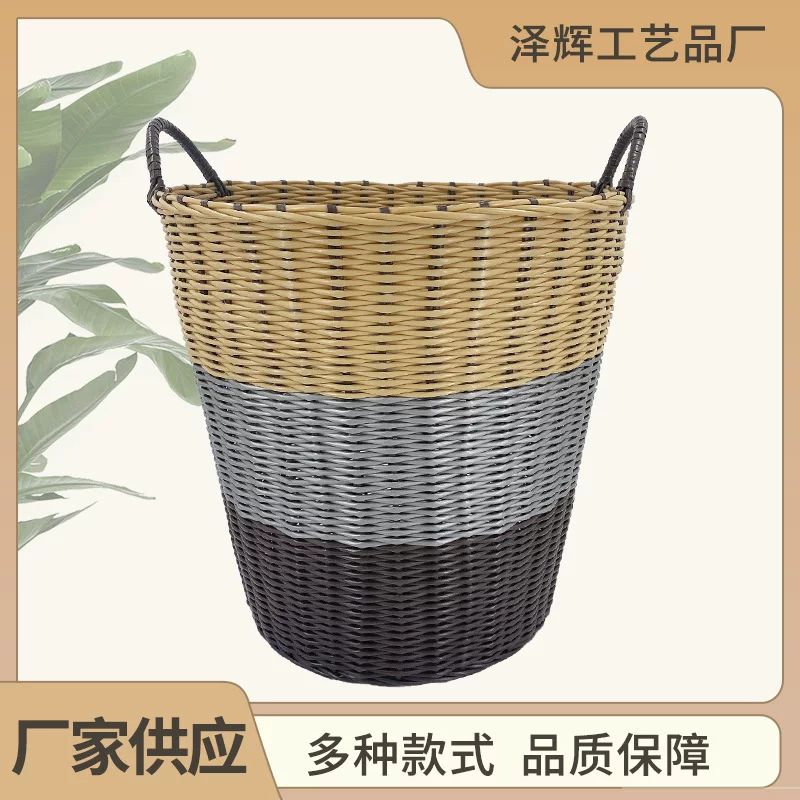 Laundry basket, capacious storage basket, color