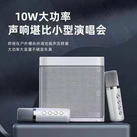 跨境YS203蓝牙音响家庭电视KTV一体机套装882/A829麦克风蓝牙音箱