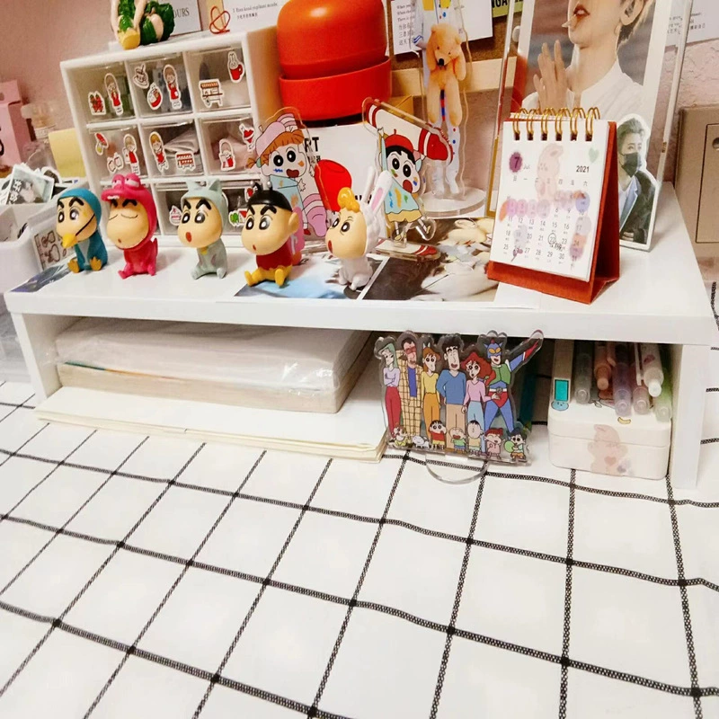 Монитор поднимает подставку опорного кронштейна приподнятые настольные компьютеры