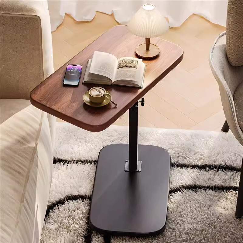 Adjustable Height Sofa Side Table, Living Room Home Coffee Table, Small Table, Bedroom Bedside Table, Computer Table, Coffee Table