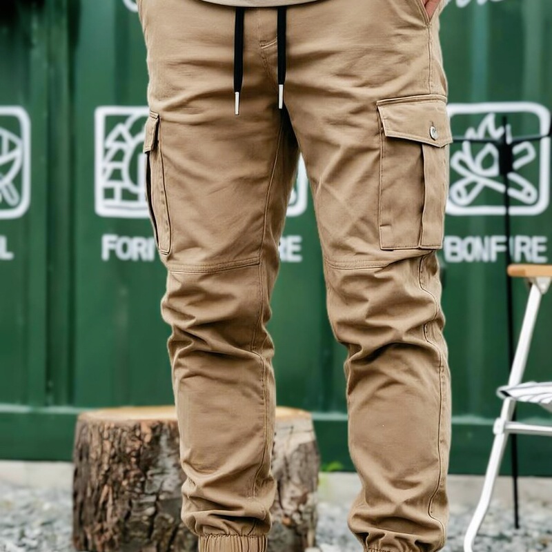 New autumn and winter cross-border men's pants, thickened European size American-style work pants, jogging pants, popular model on Xiyin TMtk