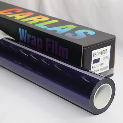 Auto Color Change Film, Changing Film Anti-Scratch Liquid Metal - royal-blue-152m15m