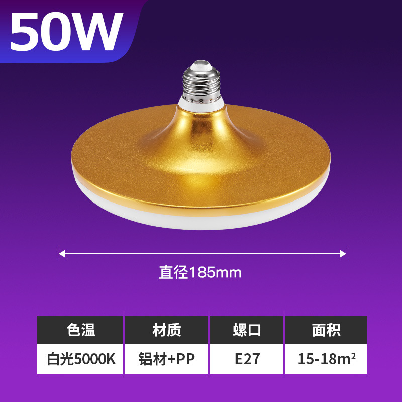 Bombilla LED de bajo consumo, súper brillante, con rosca E27, lámpara UFO, iluminación doméstica, bombilla de bajo consumo A60, bombilla de alto brillo, venta al por mayor
