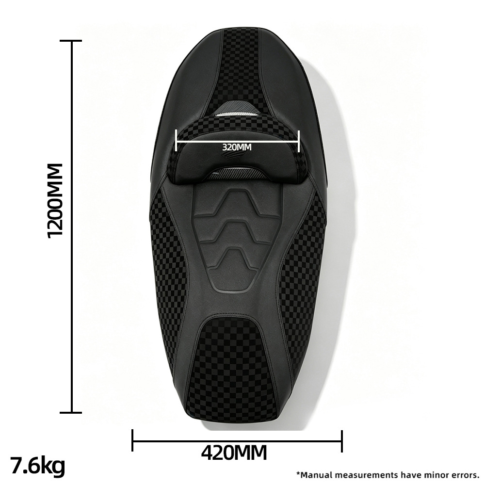 New model suitable for Honda FORZA350 motorcycle, modified waterproof seat cushion with comfortable waist support seat assembly accessories