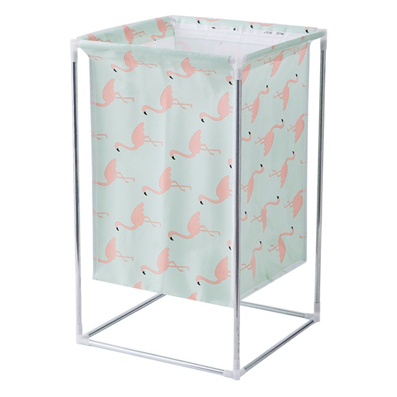 Cesta de lavandería de tela de dibujos animados en casa ropa canasta de almacenamiento de organización de juguete montaje multifuncional canasta de lavandería de gran capacidad