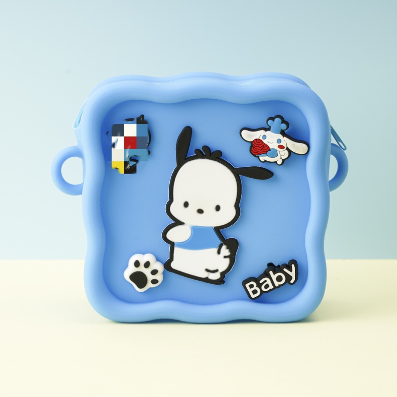 파란색 만화 무작위 혼합