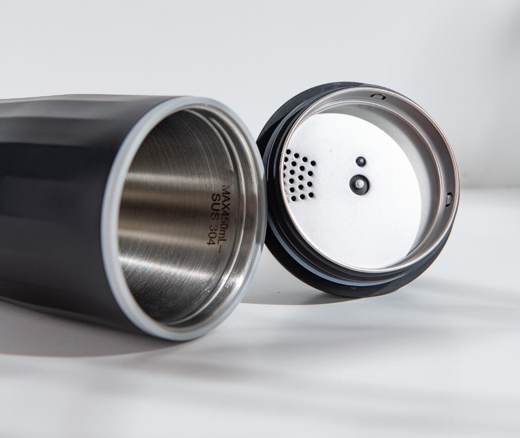 2023 New Car Mounted Electric Kettle Stainless Steel 304 Heating Cup Convenient Heating Cup Temperature Display_voghion.com