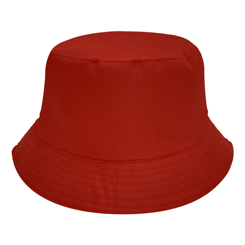 Productos de puestos de tierra Sombrero de pescador de color sólido barato Sombrero de camuflaje de protección solar de doble cara personalizado Sombrero de publicidad de viajes de tablero de luz al por mayor